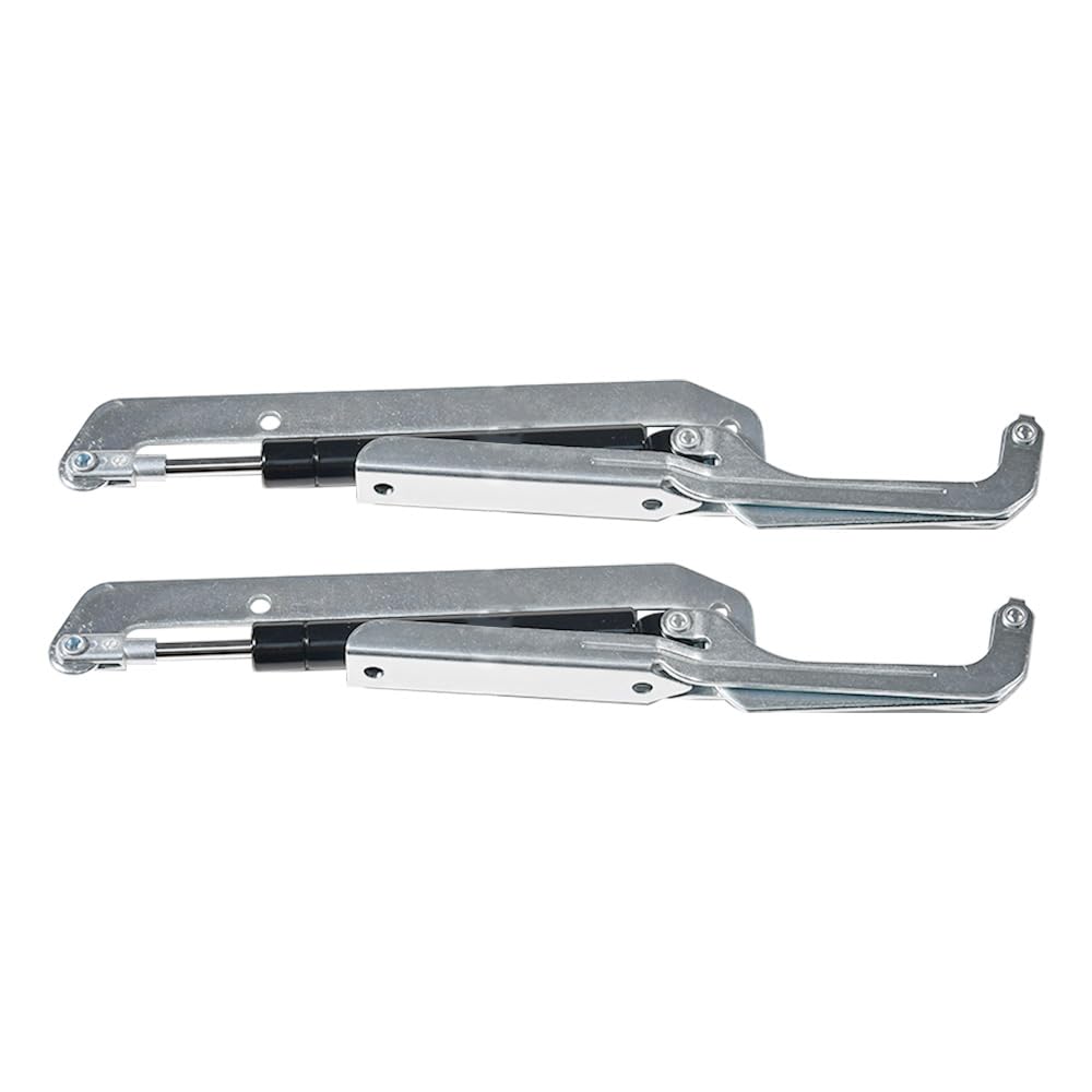 Compatible with Keter Hinge Store It Out Arc/Max/Ace/Prem/Elite Storage Box, Replacement Spare Part for WLPS Hinge, 140N Piston Gas Strut Pack of 2