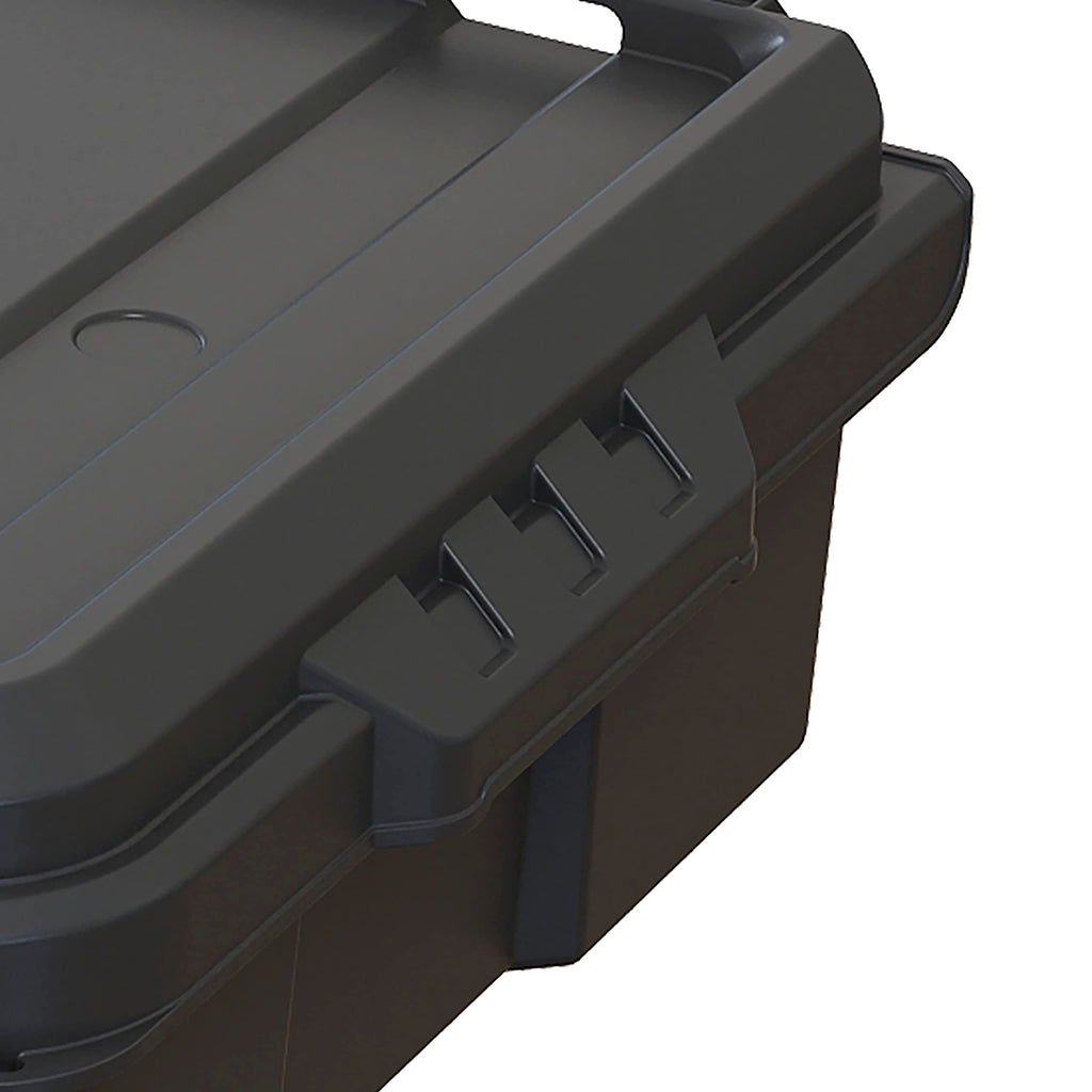 Keter Stack n' Roll Modular DIY Power Tool Storage Case, Stackable, Lightweight, Durable, Water Resistant, Black