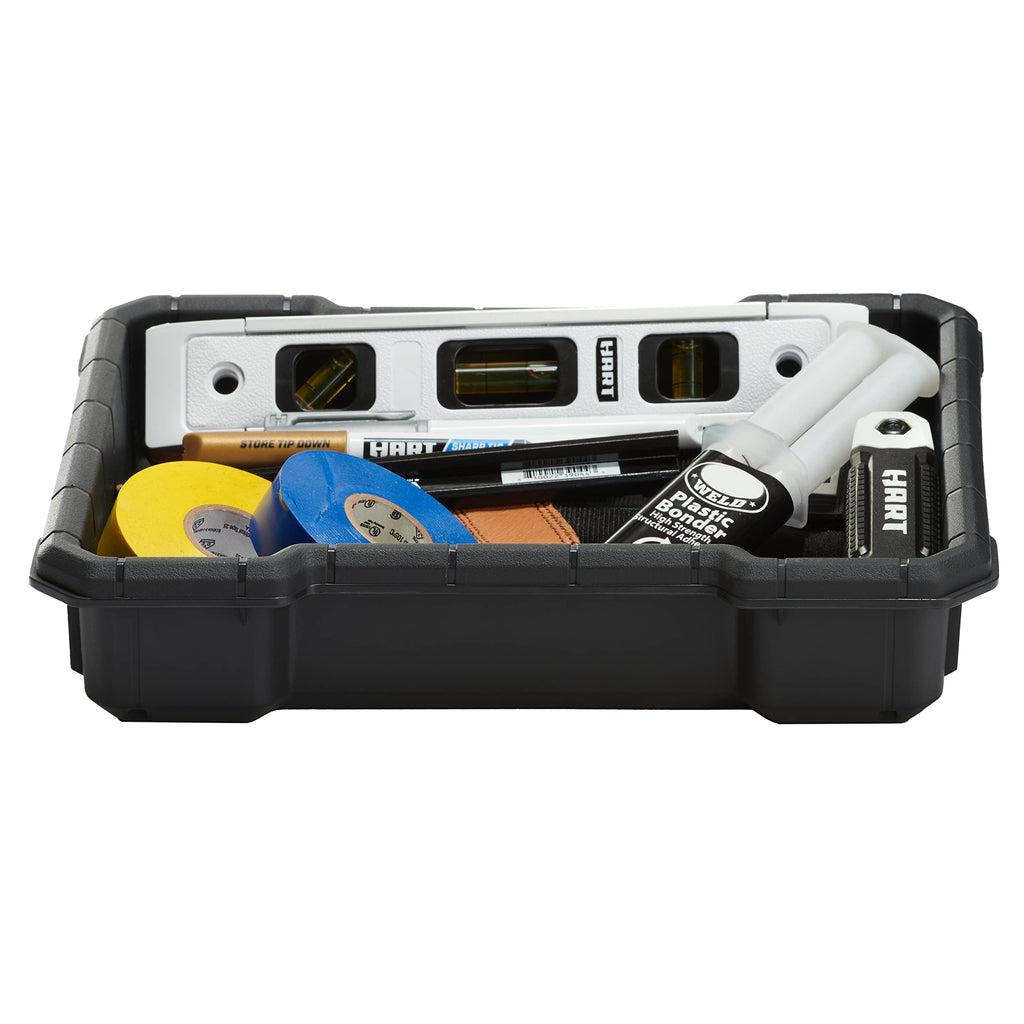 Keter Stack n' Roll Modular DIY Toolbox, Stackable, Lightweight, Durable, Water Resistant, Black