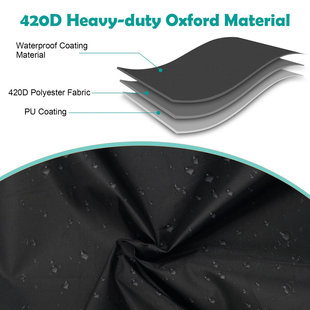 Outdoor Prep Table Cover for Keter Unity XL, Windspeed 420D Outdoor Table Cover Patio Table Cover 52in for Keter Unity XL, Outdoor Table Cover Waterproof for Storage Prep Table Cover(140x61x81cm)