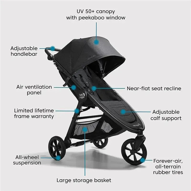 Baby Jogger - City Mini GT 2 Stroller, Opulent Black
