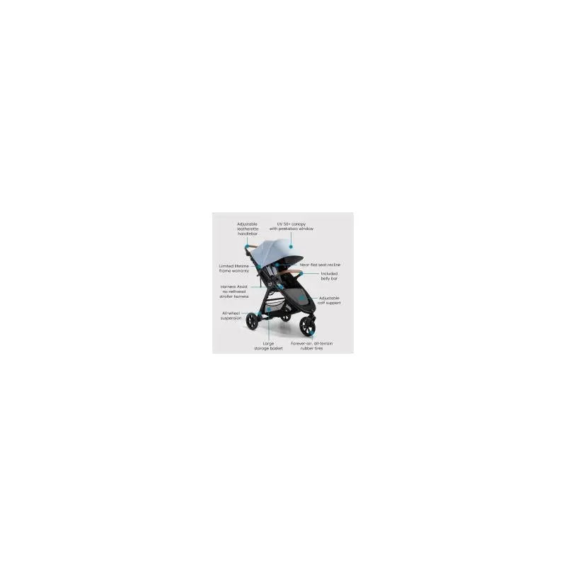 Baby Jogger - City Mini GT2 Single Stroller, Eco Slate