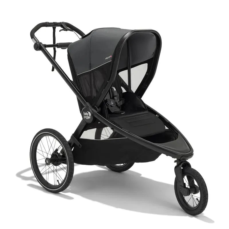 Baby Jogger - City Prix™ Jogger X Bike Trailer Stroller, Ambition Black
