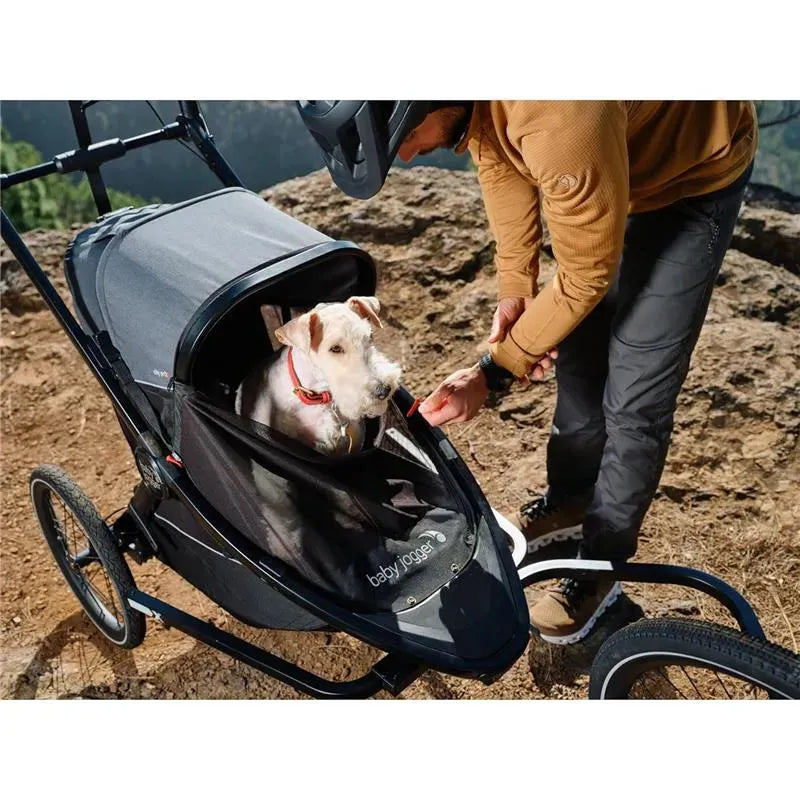 Baby Jogger - City Prix™ Jogger X Bike Trailer Stroller, Ambition Black