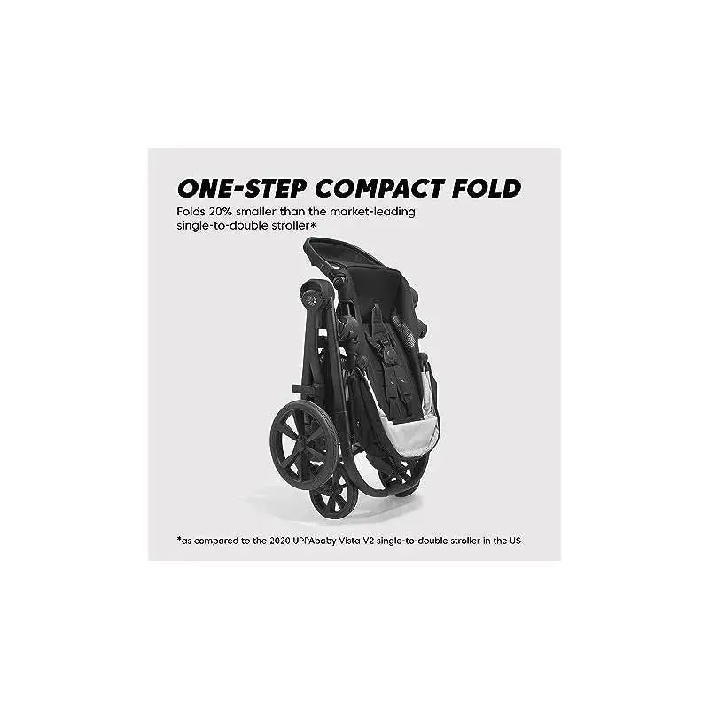 Baby Jogger City Select 2 Double Stroller - Lunar Black