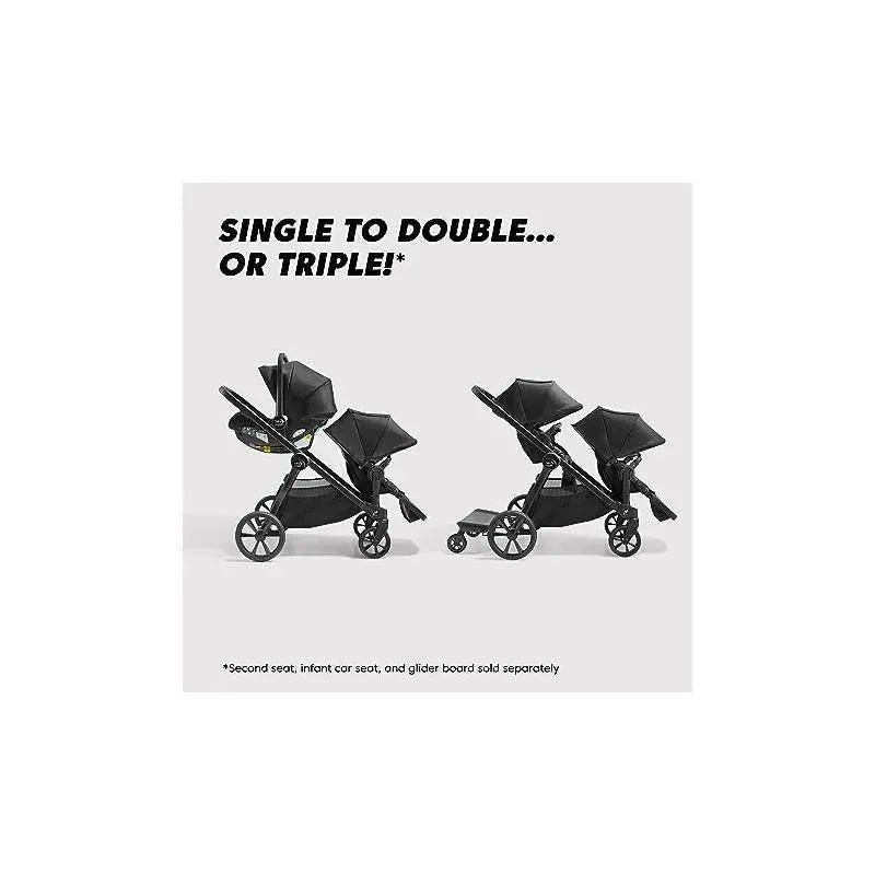 Baby Jogger City Select 2 Double Stroller - Lunar Black