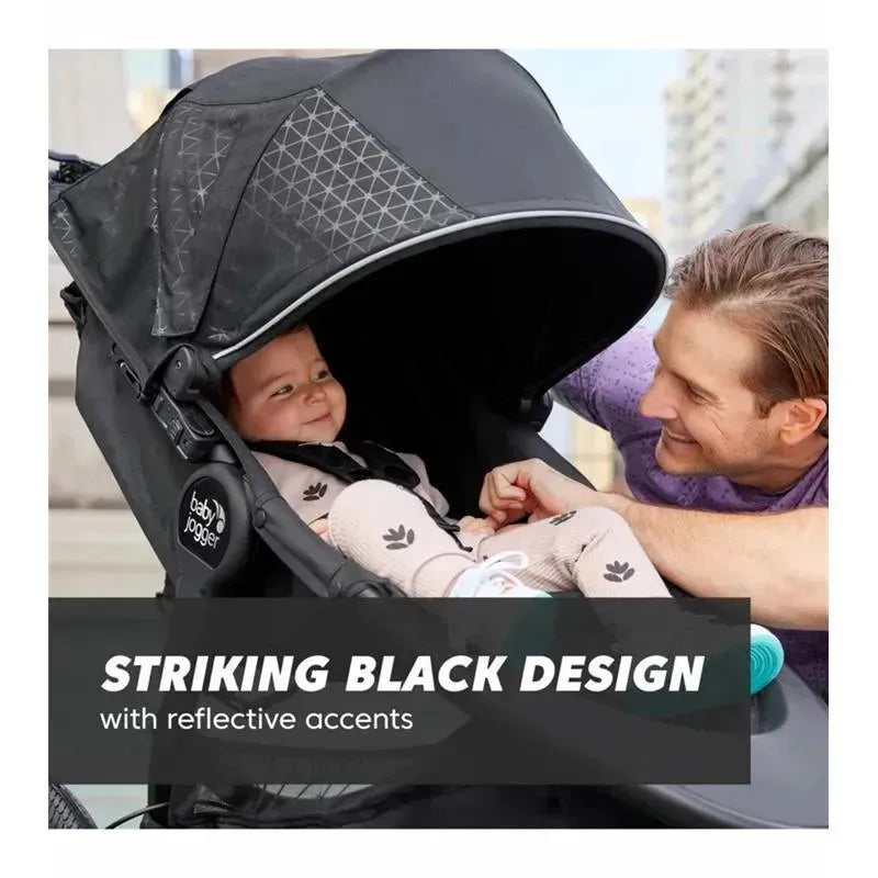 Baby Jogger - Summit X3 Jogging Single Stroller, Midnight Black