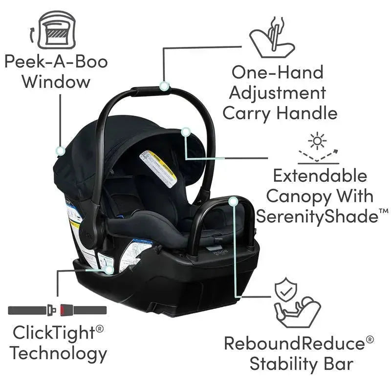 BOB - Gear Wayfinder Travel System, Infant Car Seat and Stroller Combo