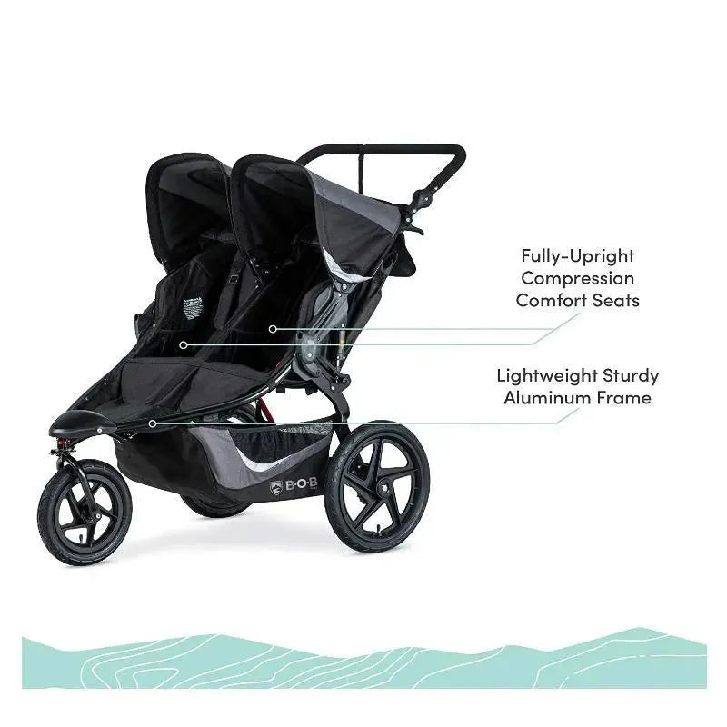 BOB Jogging Stroller Double In Black
