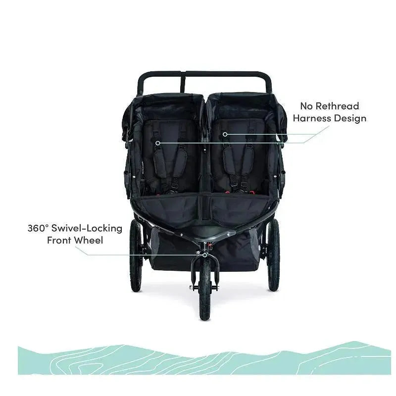 BOB Jogging Stroller Double In Black