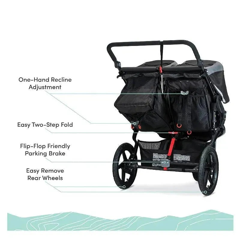 BOB Jogging Stroller Double In Black
