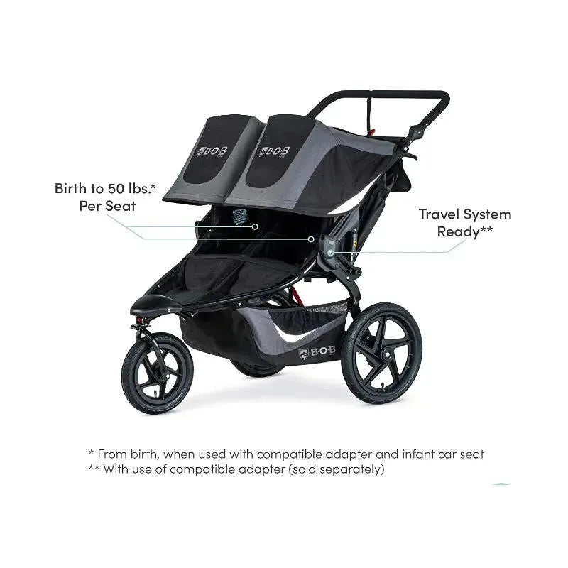 BOB Jogging Stroller Double In Black