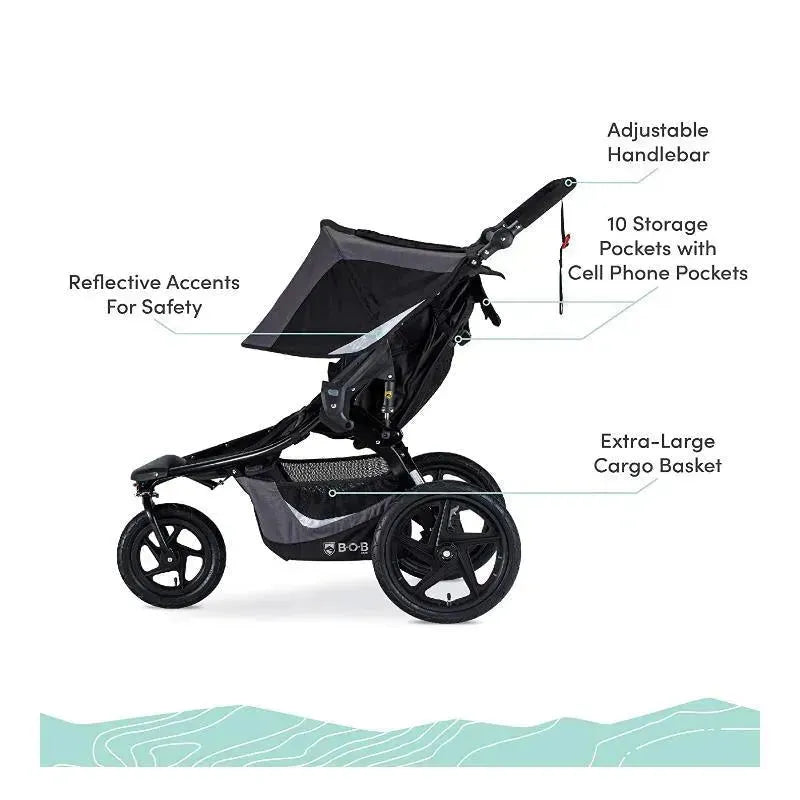 BOB Jogging Stroller Double In Black