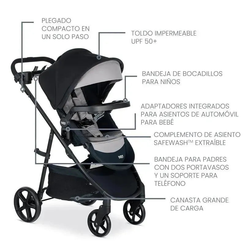 Britax - Brook+ Modular Baby Stroller