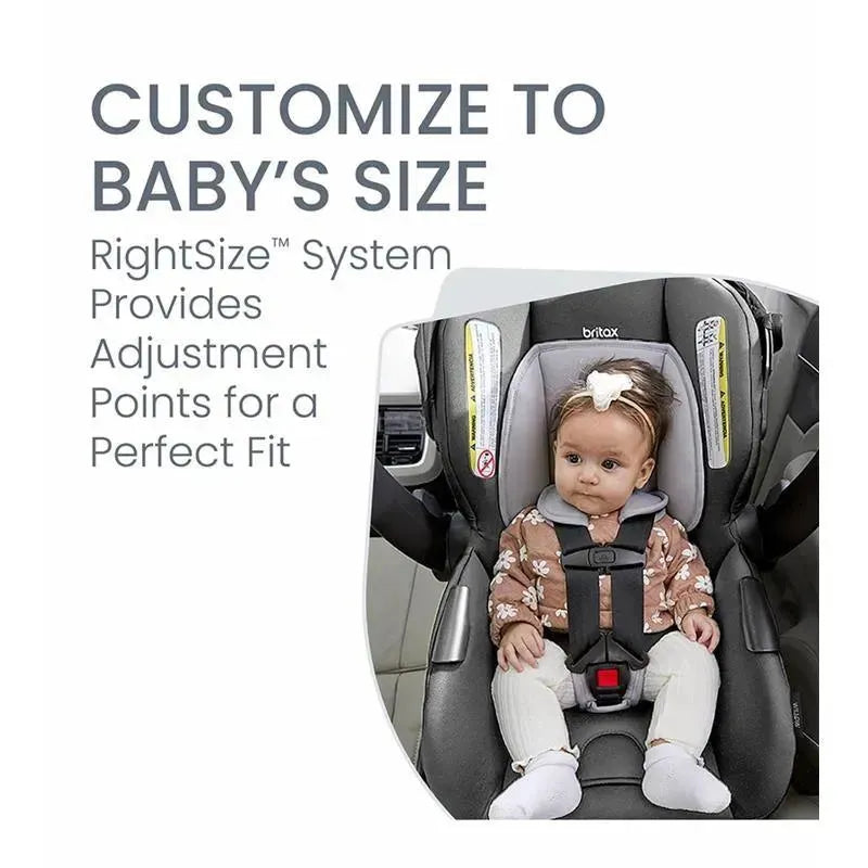 Britax - Willow Brook Travel System, Graphite Glacier