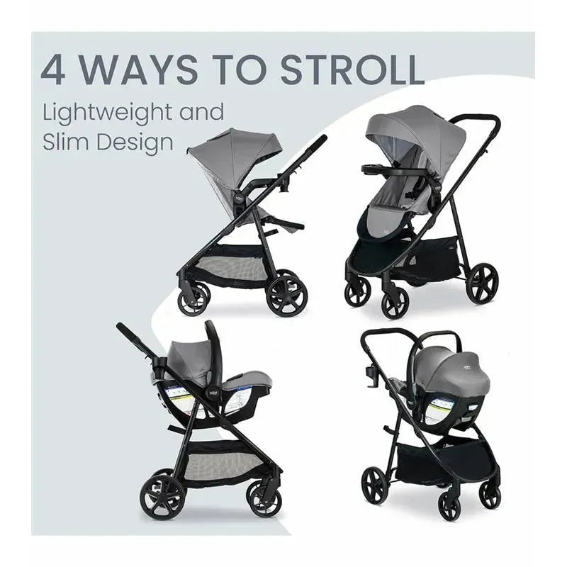 Britax - Willow Brook Travel System, Graphite Glacier