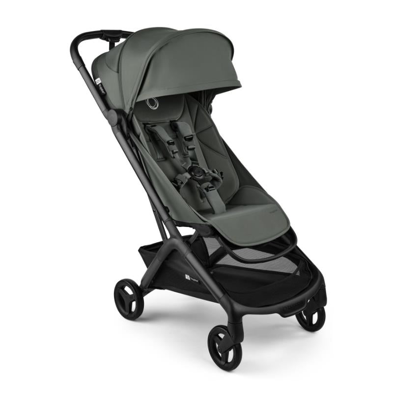 Bugaboo - Butterfly 2 Compact Stroller Complete, Black/Forest Green