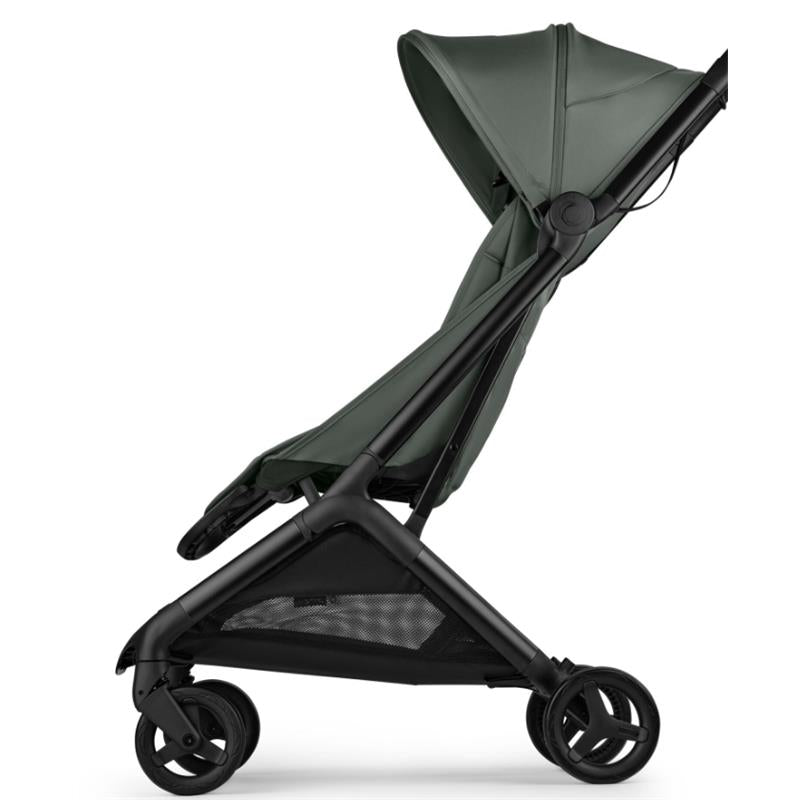 Bugaboo - Butterfly 2 Compact Stroller Complete, Black/Forest Green