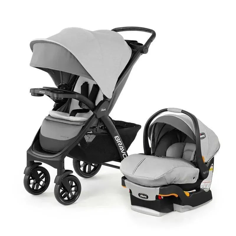 Chicco - Bravo LE Trio Travel System, Driftwood