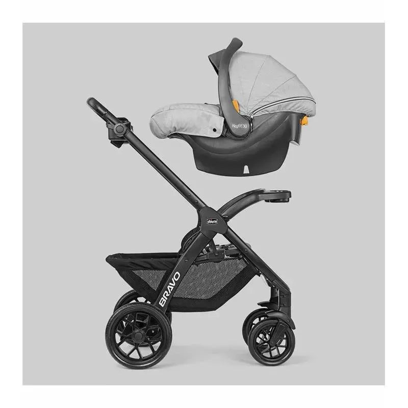 Chicco - Bravo LE Trio Travel System, Driftwood