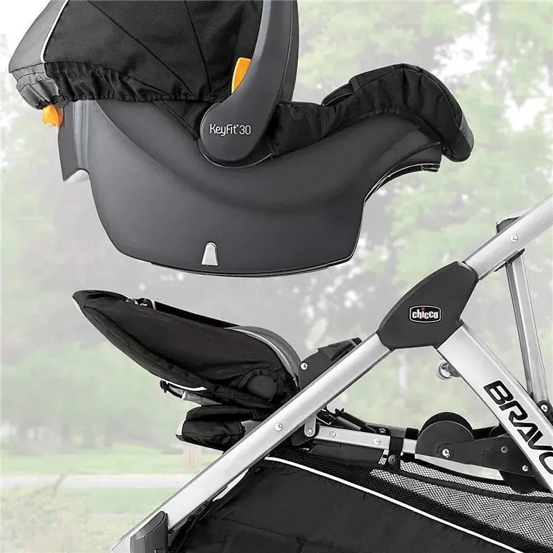 Chicco BravoFor2 Standing/Sitting Double Stroller, Iron
