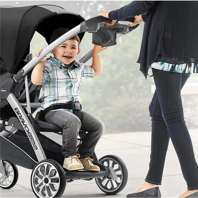 Chicco BravoFor2 Standing/Sitting Double Stroller, Iron