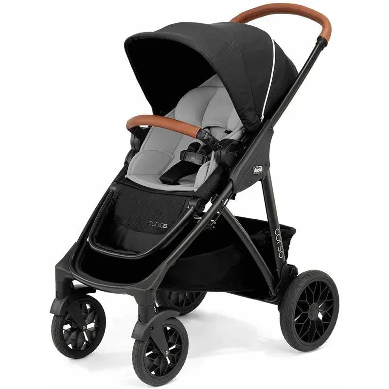 Chicco Corso Le Modular Quick-Fold Stroller, Chicco Corso Stroller, Black - Studio