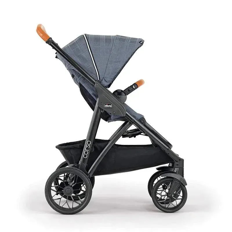 Chicco Corso Le Modular Quick-Fold Stroller, Chicco Corso Stroller, Black - Studio