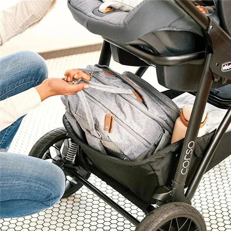 Chicco Corso Le Modular Quick-Fold Stroller, Chicco Corso Stroller, Black - Studio