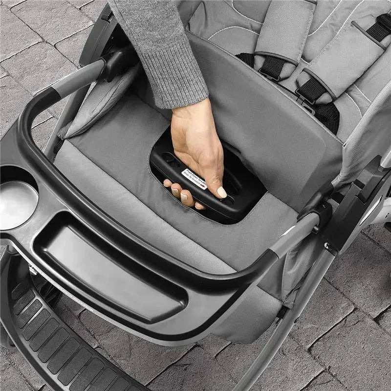 Chicco Mini Bravo Plus Travel System, Slate