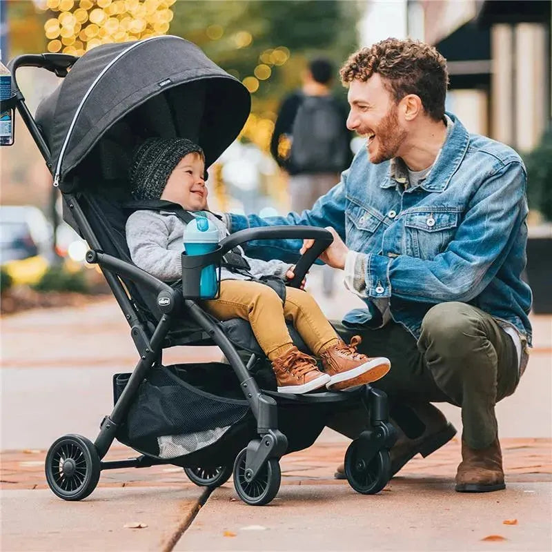 Chicco - Presto Self-Folding Compact Stroller, Graphite