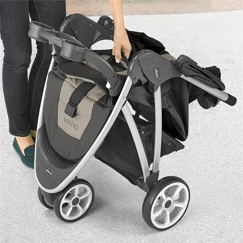 Chicco Viaro Stroller Travel System, Black