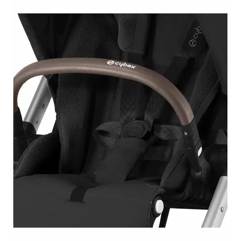 Cybex - Balios S Lux 2 Stroller, Silver Frame/Moon Black