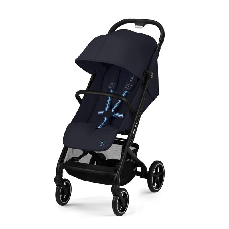 CYBEX - Beezy 2 Compact and Lightweight Travel Stroller, Magic Black