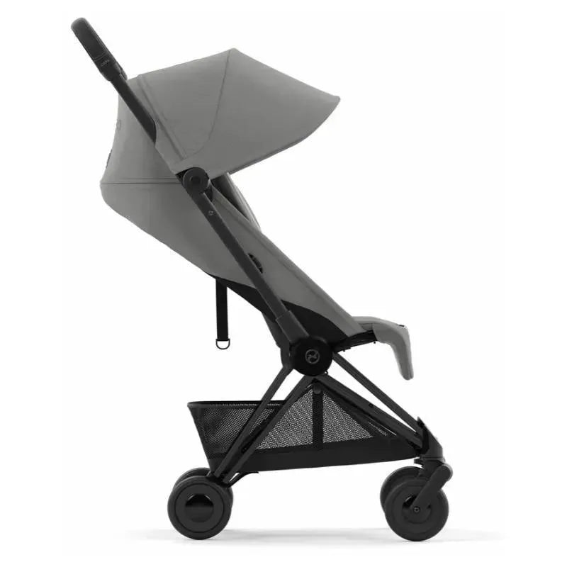 Cybex - Coya Compact Stroller, Matte Black/Mirage Grey