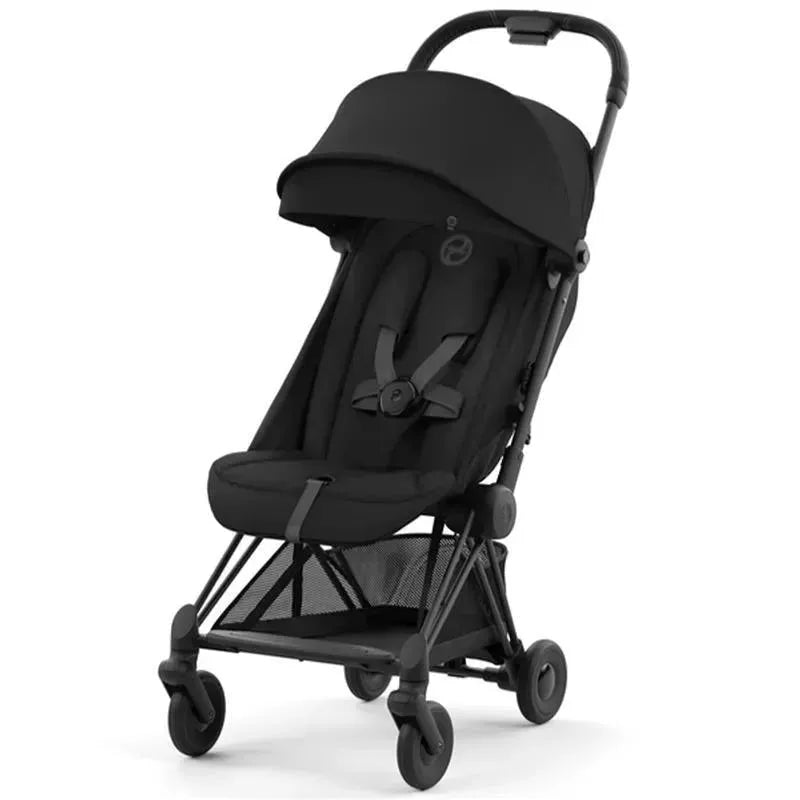 Cybex - Coya Compact Stroller, Matte Black/Sepia Black