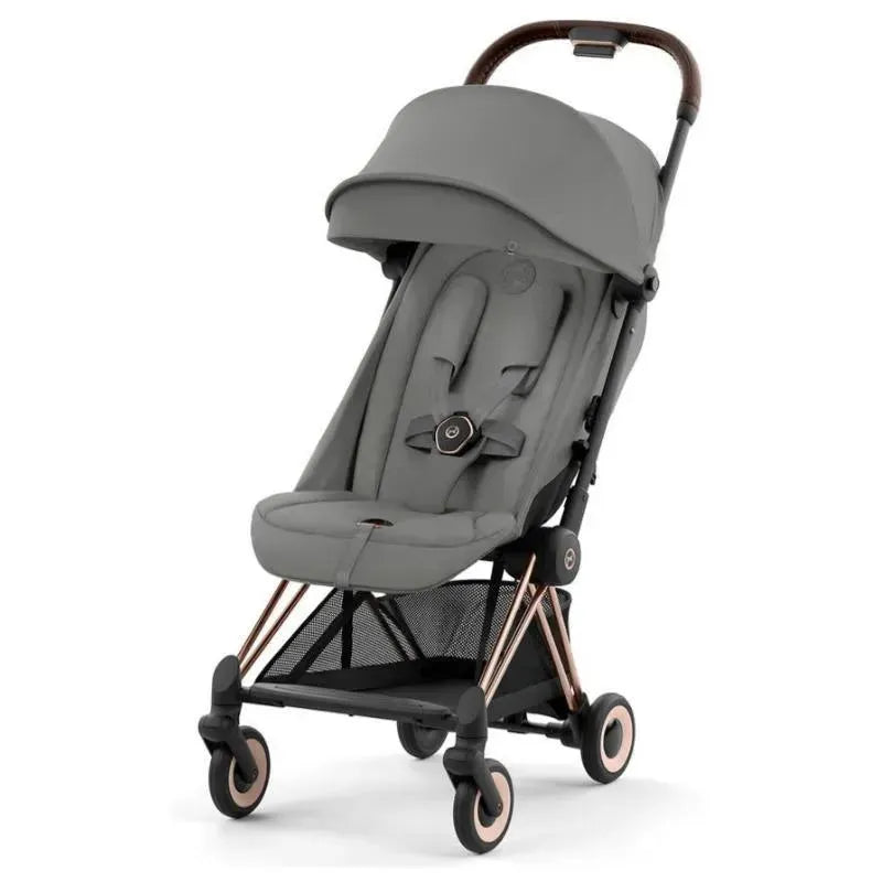 Cybex - Coya Compact Stroller, Rose Gold/Mirage Grey