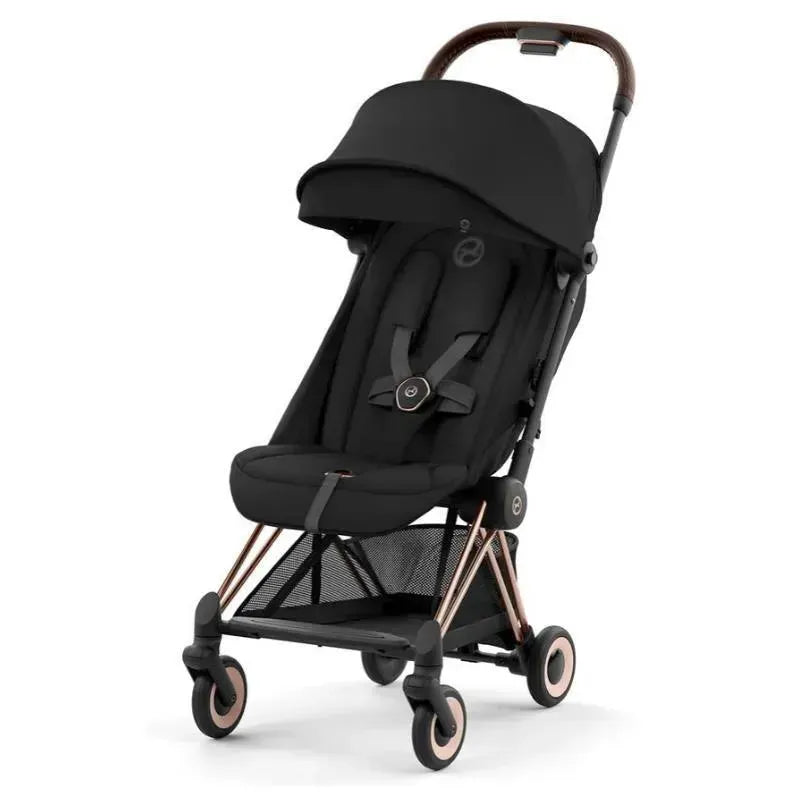 Cybex - Coya Compact Stroller, Rose Gold/Sepia Black
