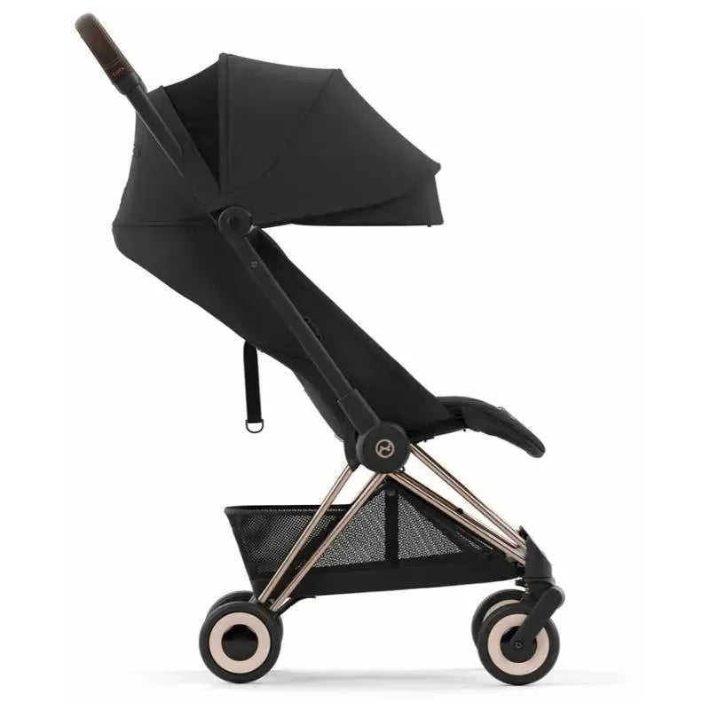 Cybex - Coya Compact Stroller, Rose Gold/Sepia Black