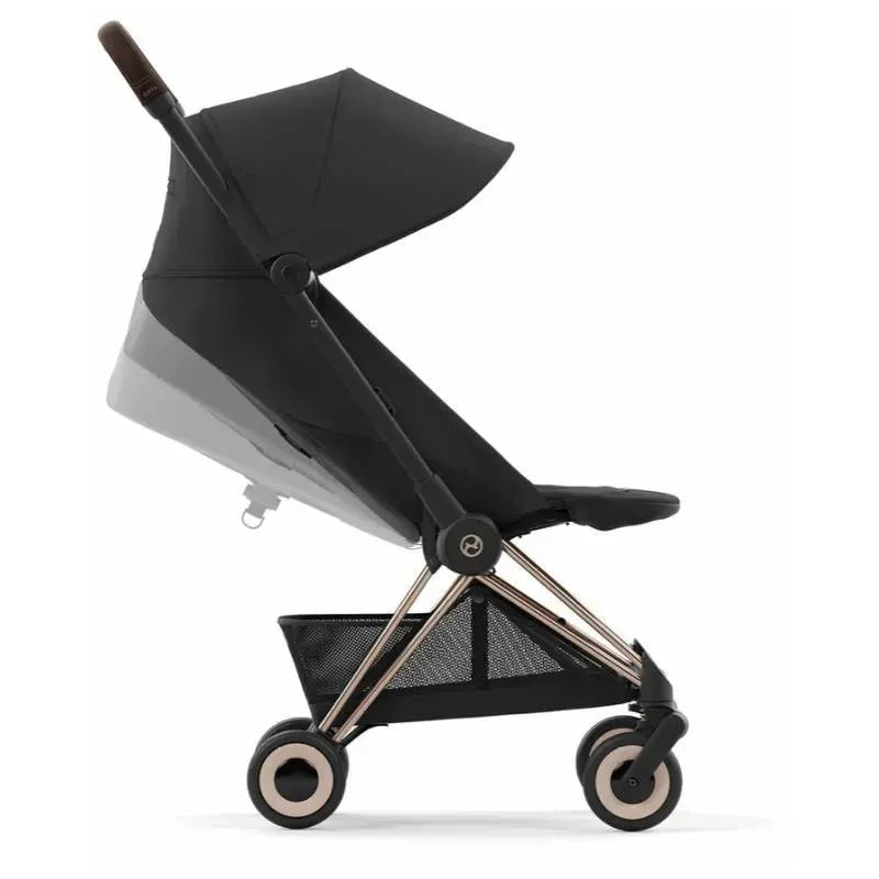 Cybex - Coya Compact Stroller, Rose Gold/Sepia Black