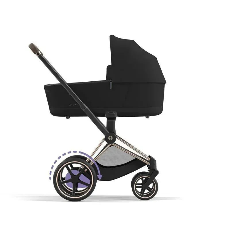 Cybex e-Priam Stroller Frame - Rose Gold | Brown