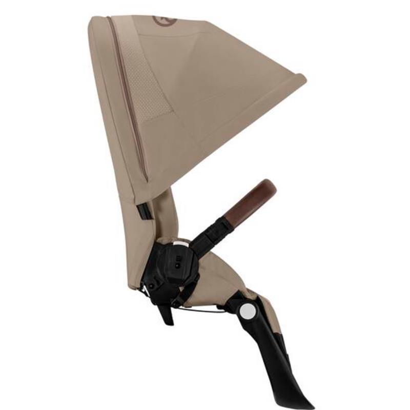 Cybex - Egazelle S Second Seat, Almond Beige With Taupe Frame