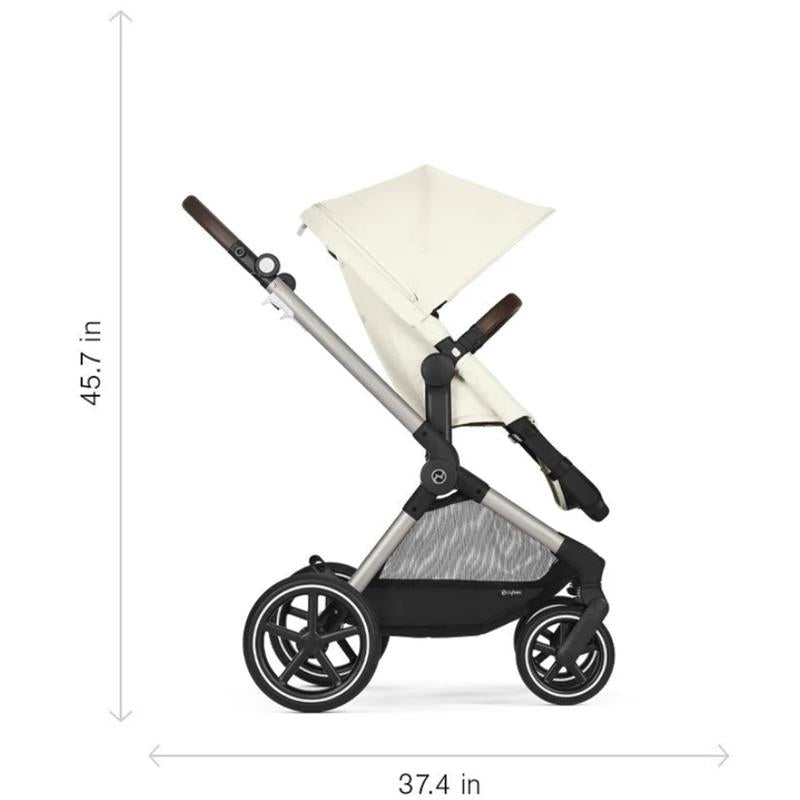 Cybex - Eos Lux 2-In-1 Stroller, Seashell Beige