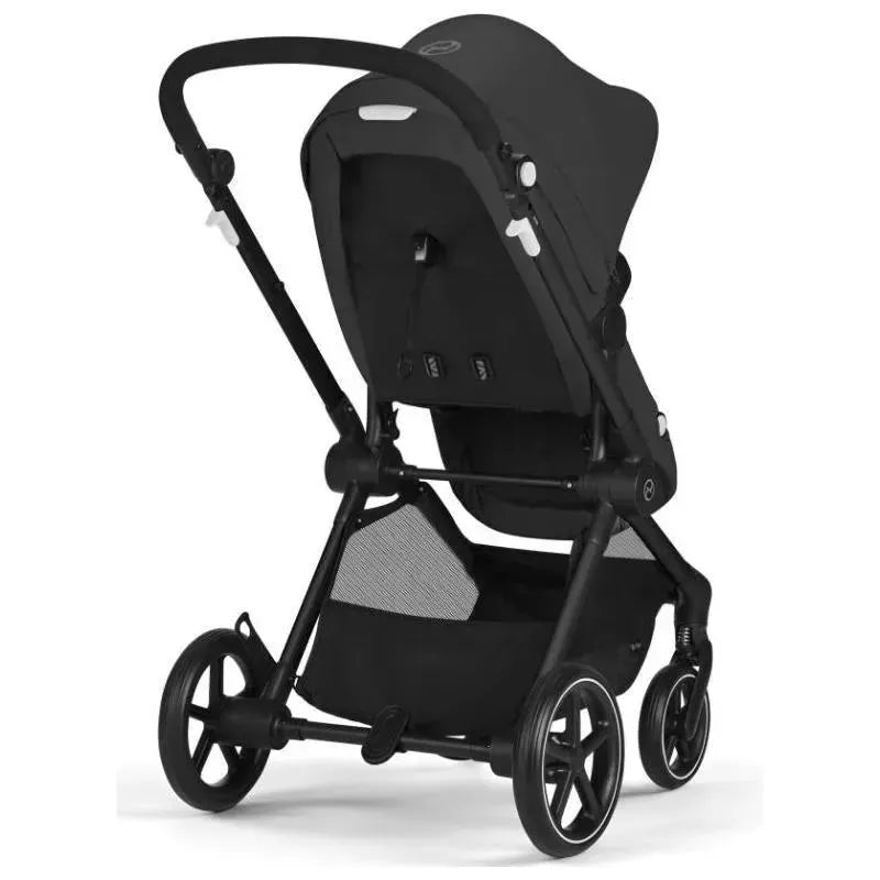 Cybex - Eos Stroller Black Frame & Aton G, Moon Black