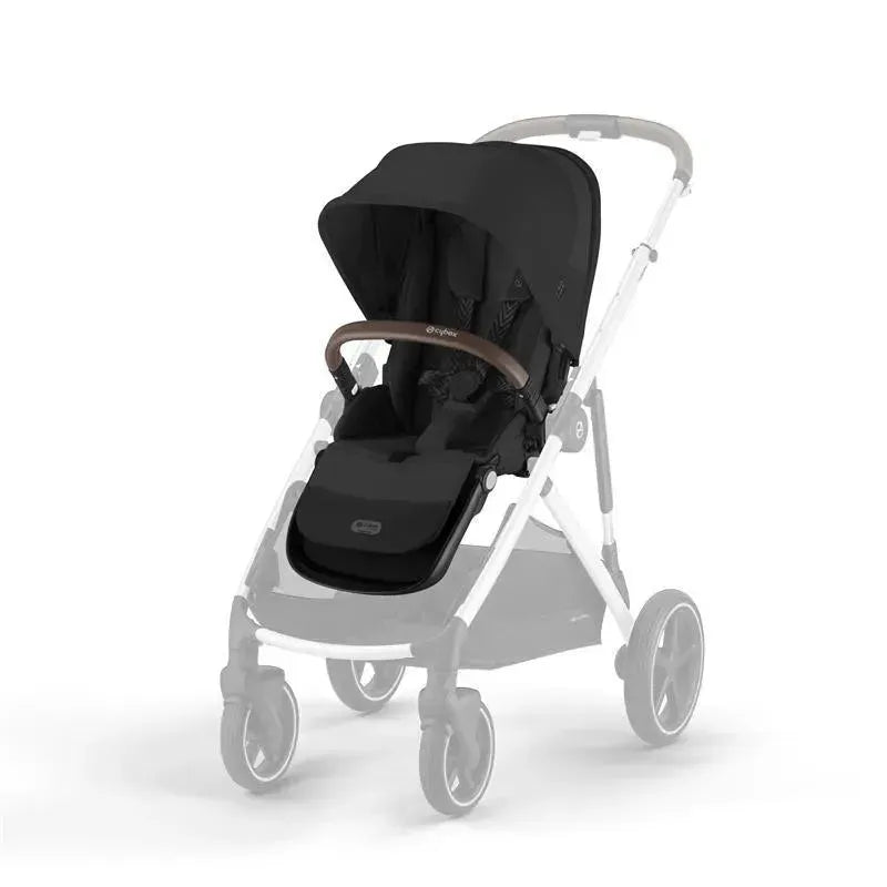 Cybex - Gazelle S 2 Second Seat, Moon Black With Silver Frame