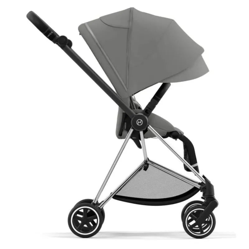 Cybex - Mios 3, Chrome/Black Frame + Mirage Grey Seat Pack
