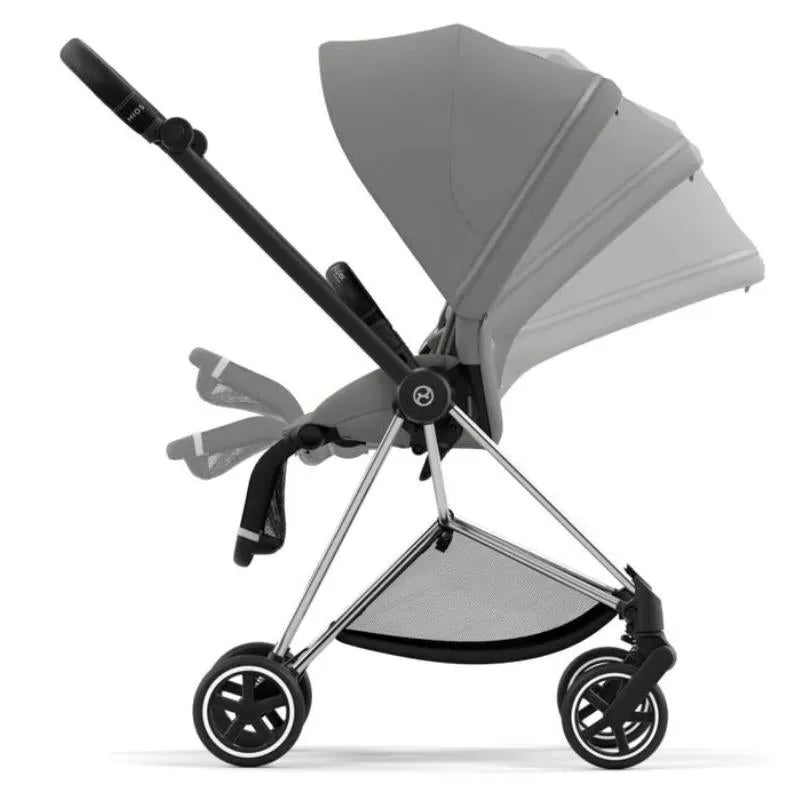 Cybex - Mios 3, Chrome/Black Frame + Mirage Grey Seat Pack
