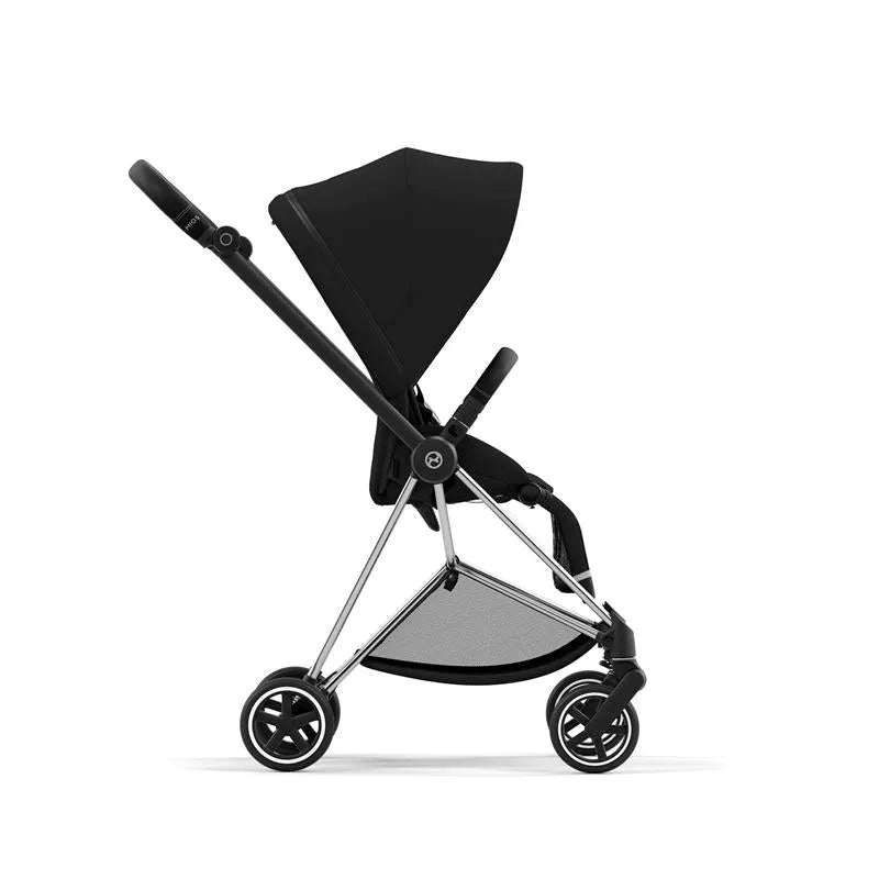 Cybex - Mios 3 Stroller Chrome/Black Frame + Sepia Black Seat Pack