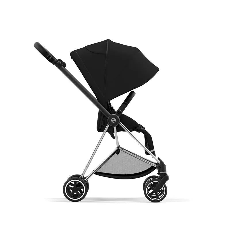 Cybex - Mios 3 Stroller Chrome/Black Frame + Sepia Black Seat Pack