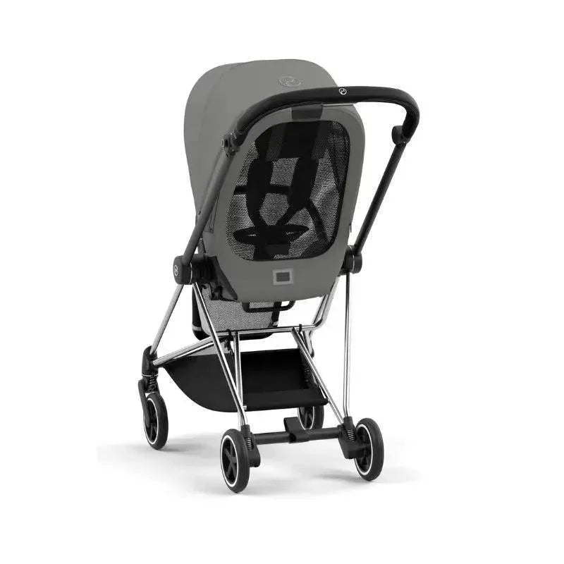 Cybex - Mios 3 Complete Stroller Chrome/Black, Soho Grey
